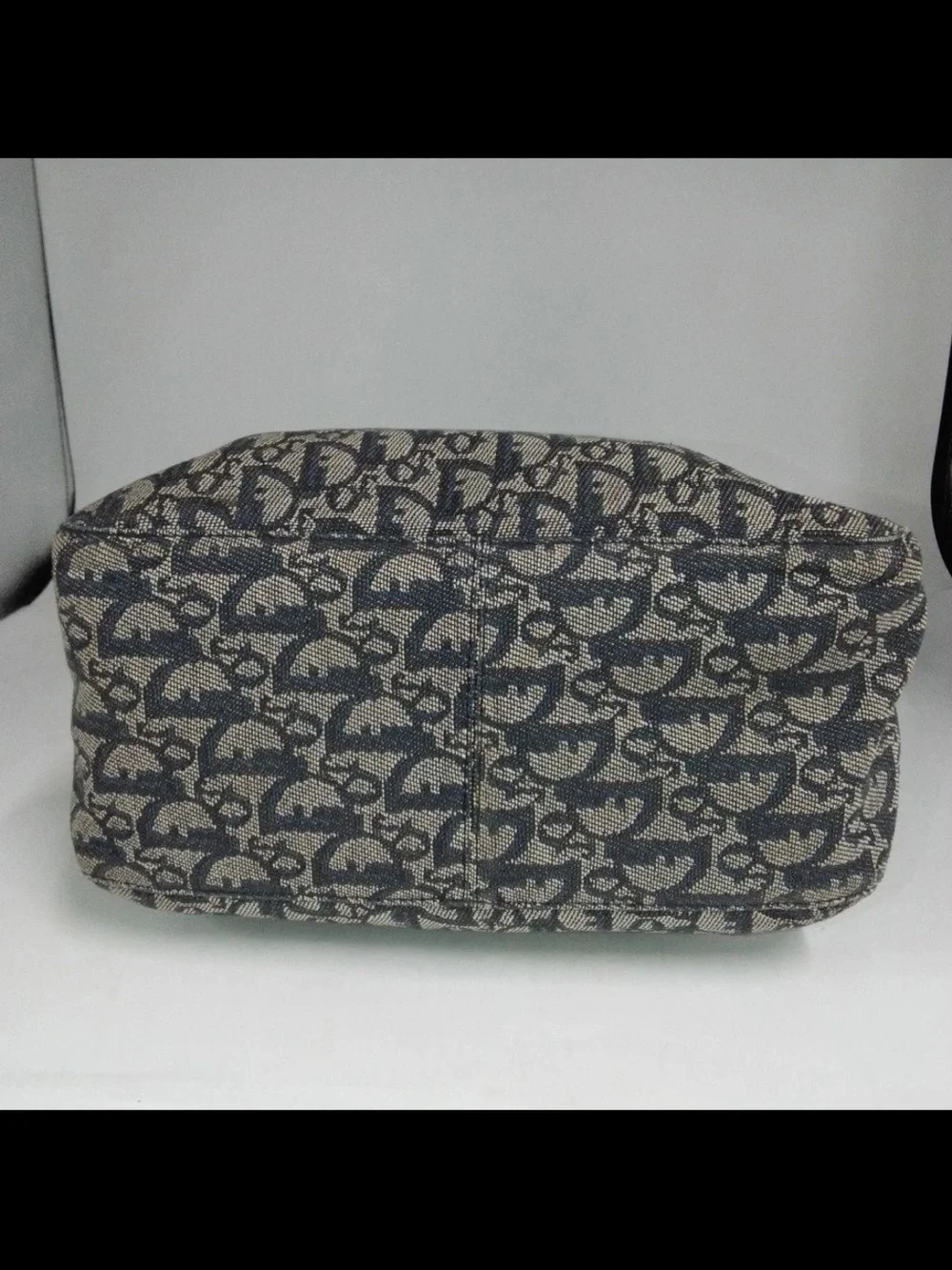 Dior Brown Monogram Canvas Tote with Long Straps